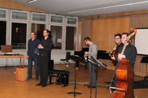 Die Haiducken bei meinem Abschlusskonzert in der Musikhochschule Freiburg
